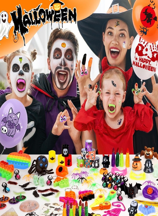 ShyLizard Halloween Party Favors for Kids, 400Pcs Bulk Halloween Toys for Trick or Treat, Goodie Bags Stuffers, Classroom Carnival Prizes, Halloween Gifts for Kids - Image 5